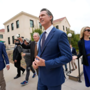 NEWSOM TOURS WEST LA VETERANS HOSPITAL, TOUTS MENTAL HEALTH INVESTMENTS